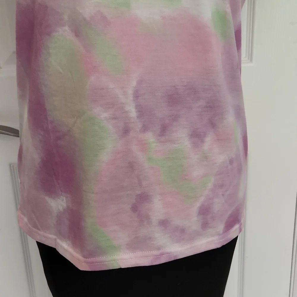 Multi Colored Tie Dye Shirt - Picture 4 of 11
